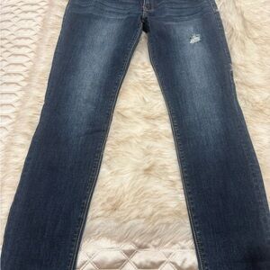 Hudson Jeans Women's Slim Skinny in Dark Blue Wash